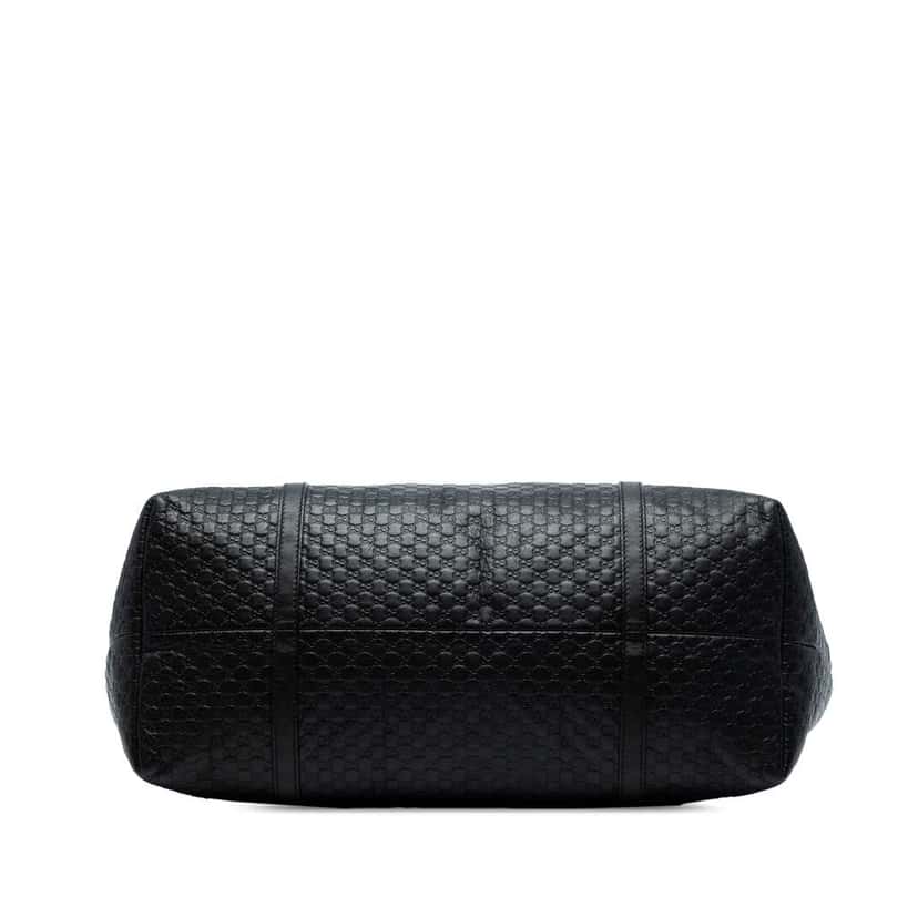 Gucci Large Microguccissima Joy Tote Black Leather Good condition - Inside View