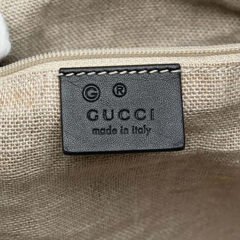 Gucci Large Microguccissima Joy Tote Black Leather Good condition - Box View
