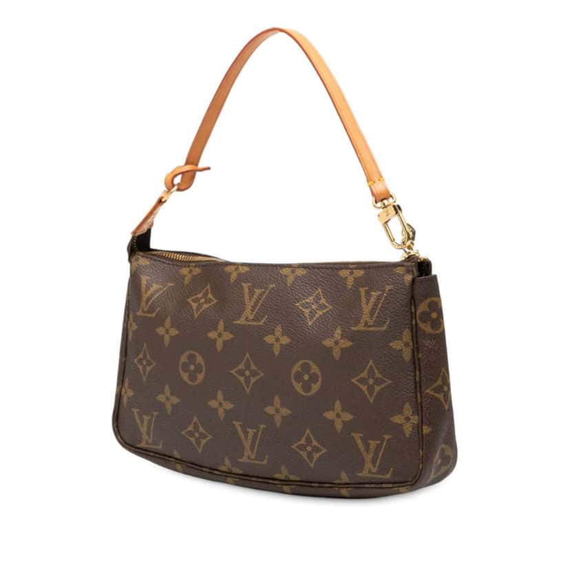 Louis Vuitton Monogram Pochette Accessoires Brown Good condition - Back View
