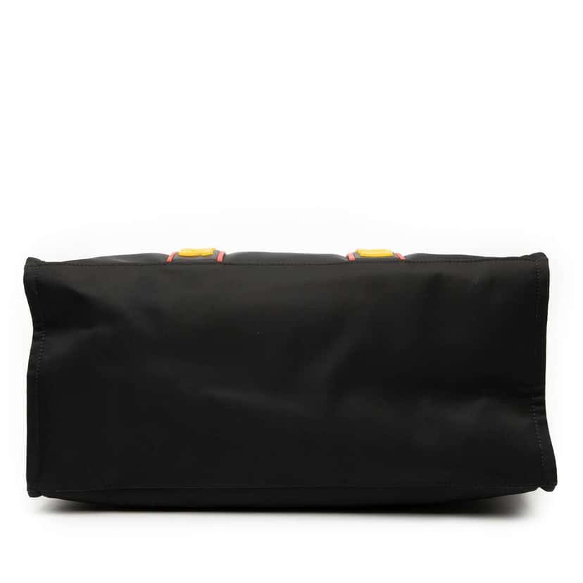 Fendi Large Nylon Think Fendi Yes Shopper Tote Black Good condition - Inside View