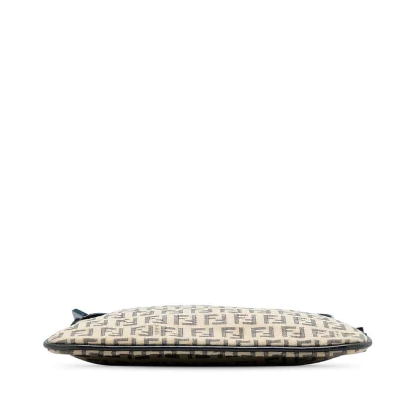 Fendi Zucchino Canvas Crossbody Brown Canvas Very good condition - Inside View