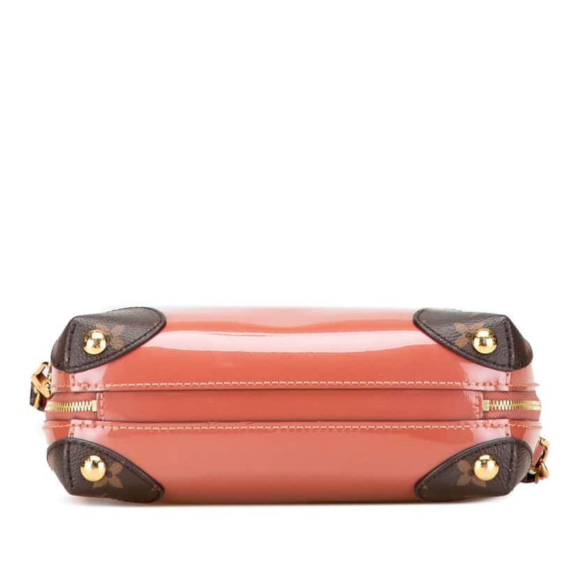 Louis Vuitton Vernis Miroir Venice Orange Leather Very good condition - Inside View