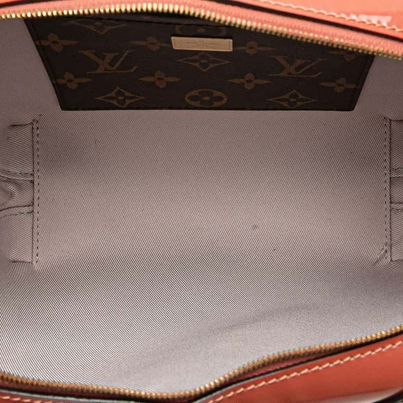 Louis Vuitton Vernis Miroir Venice Orange Leather Very good condition - Model View