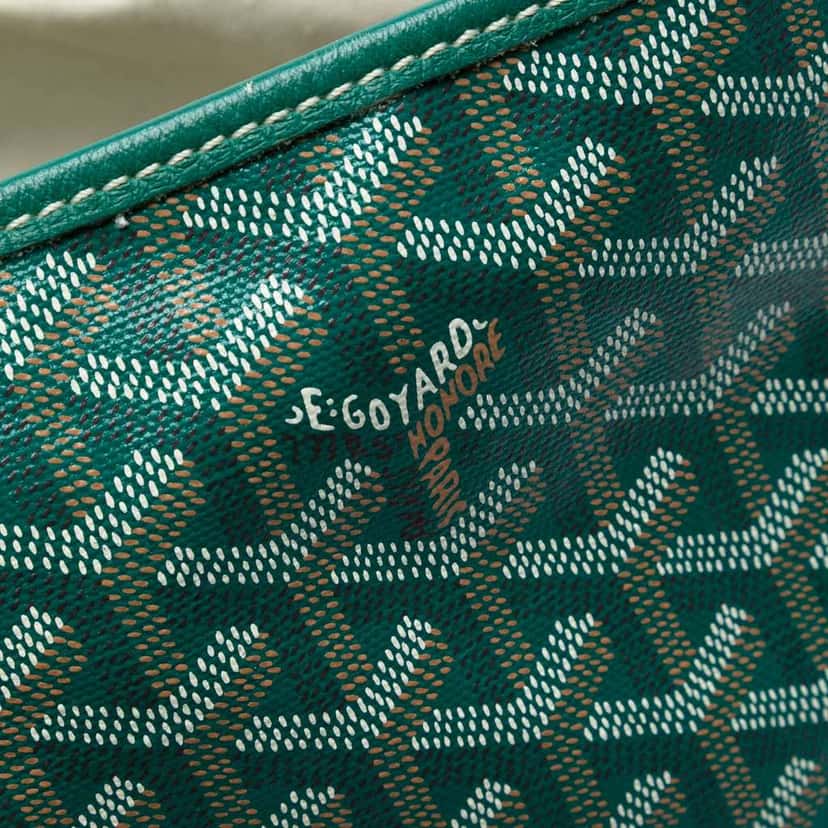 Goyard Goyardine Saint Louis PM Green Canvas Very good condition - Model View