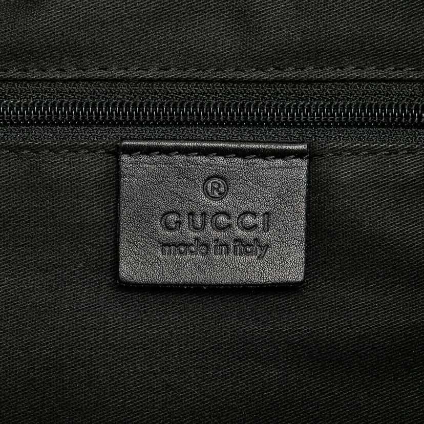 Gucci GG Denim Tote Black Denim Good condition - Box View