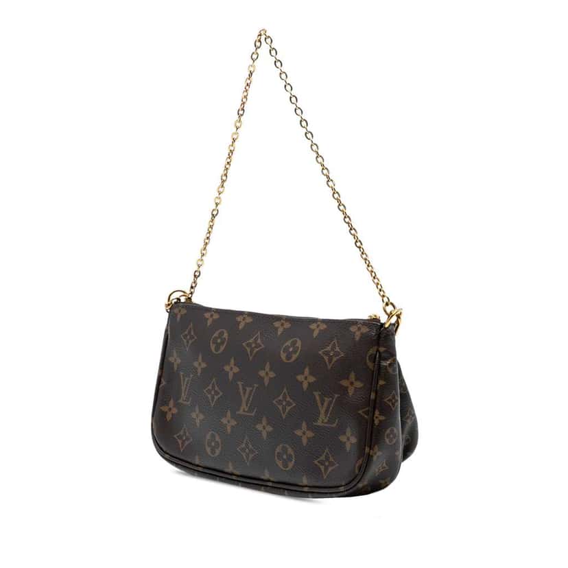 Louis Vuitton Monogram Multi Pochette Accessoires Brown Good condition - Back View