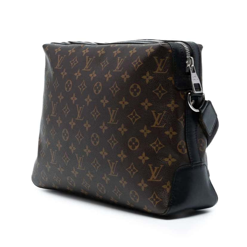 Louis Vuitton Monogram Macassar Torres Messenger Bag Brown Good condition - Back View