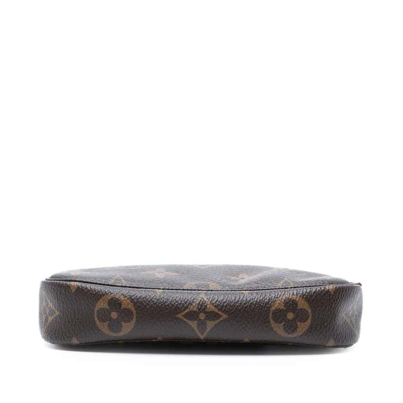 Louis Vuitton Monogram Mini Pochette Accessoires Brown Good condition - Inside View