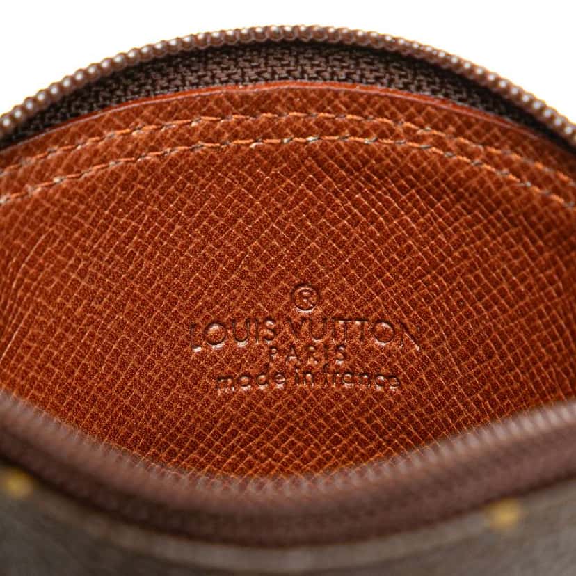 Louis Vuitton Monogram Pochette Secret Passport Holder Brown Canvas Very good condition - Box View