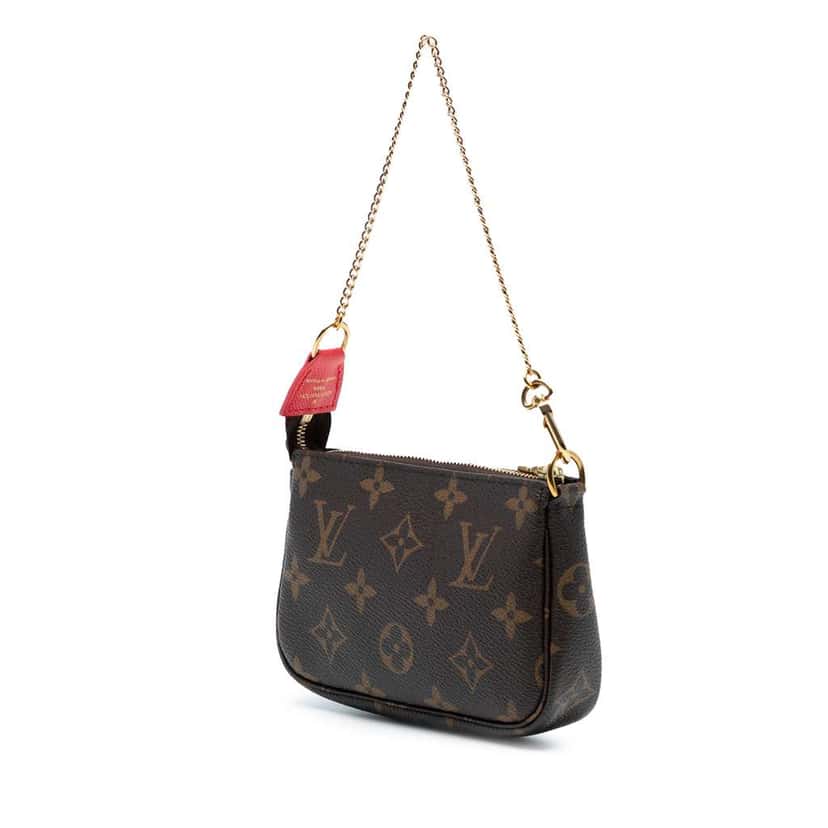 Louis Vuitton Monogram Vivienne in London Mini Pochette Accessoires Brown Good condition - Back View