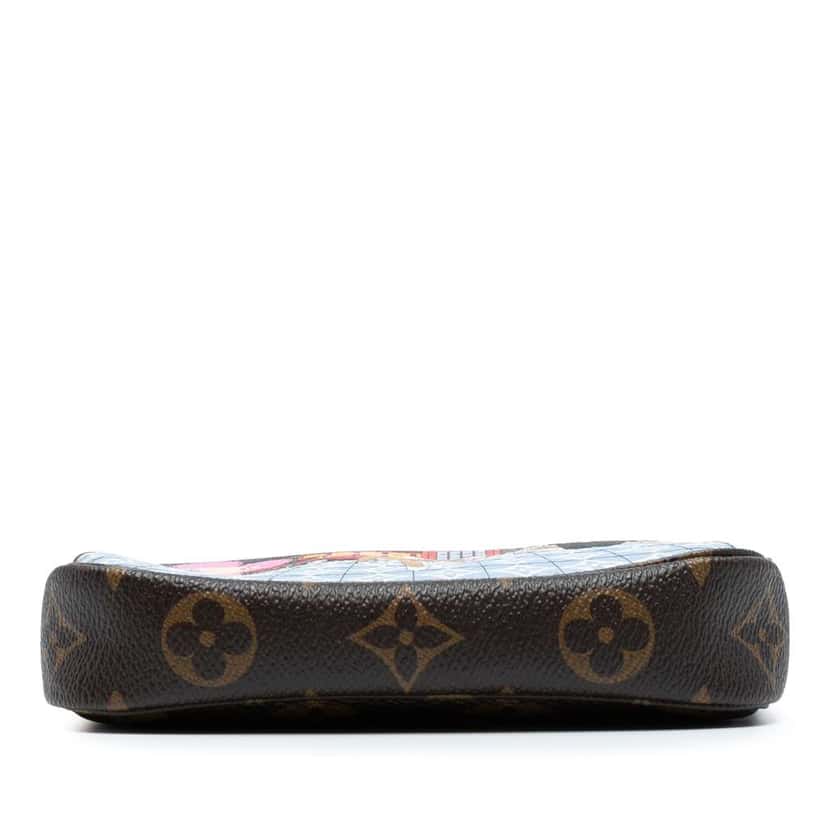 Louis Vuitton Monogram Vivienne in London Mini Pochette Accessoires Brown Good condition - Inside View