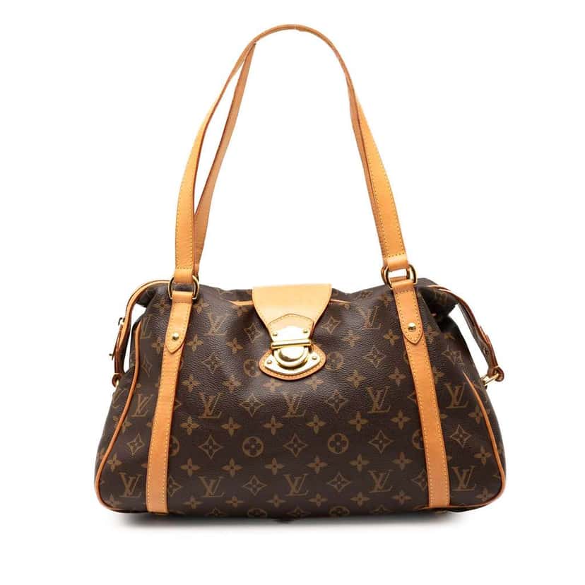 Louis Vuitton Monogram Stresa PM Brown Good condition - Front View