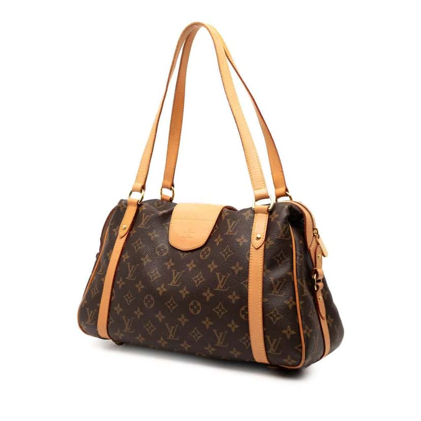 Louis Vuitton Monogram Stresa PM Brown Good condition - Back View