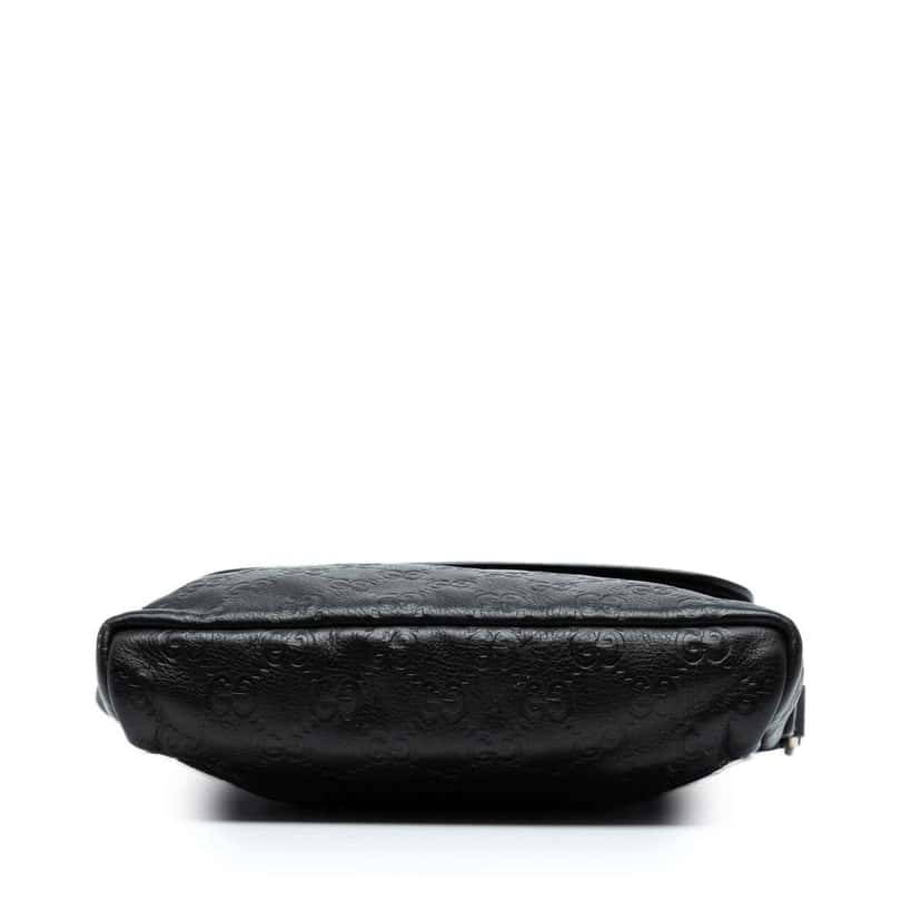 Gucci Guccissima Crossbody Black Leather Very good condition - Inside View