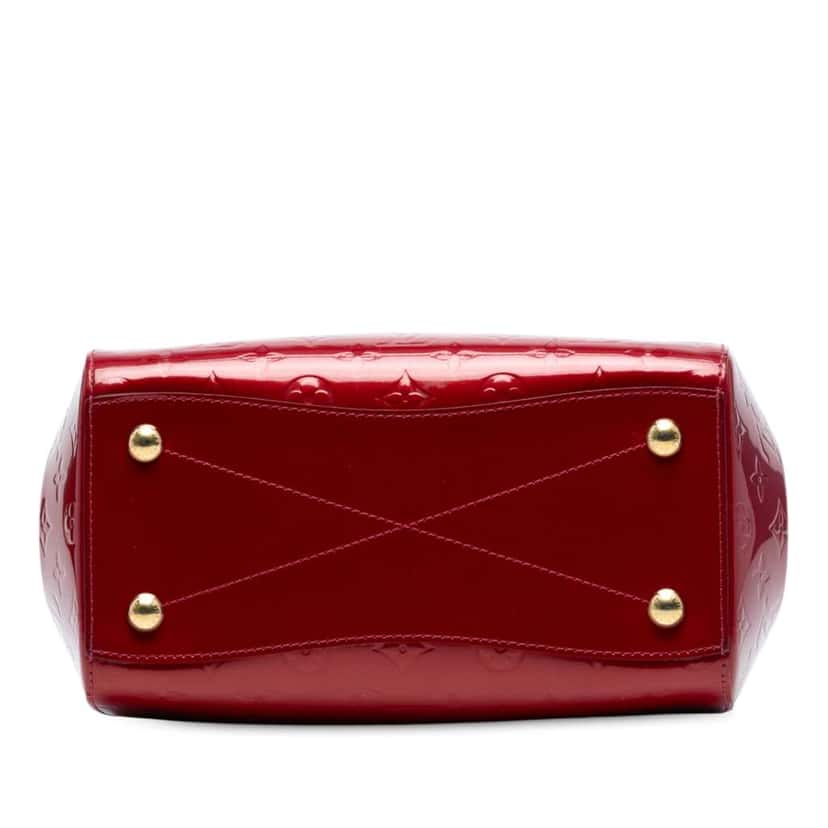 Louis Vuitton Monogram Vernis Montana Red Leather Good condition - Inside View