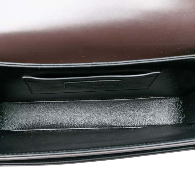 Saint Laurent Medium Calfskin Solferino Satchel In Box Brown Leather Good condition - Model View