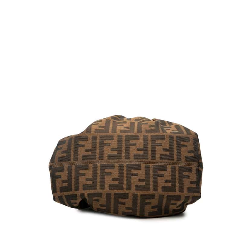 Fendi Mini Zucca Canvas Chef Handbag Brown Canvas Good condition - Inside View