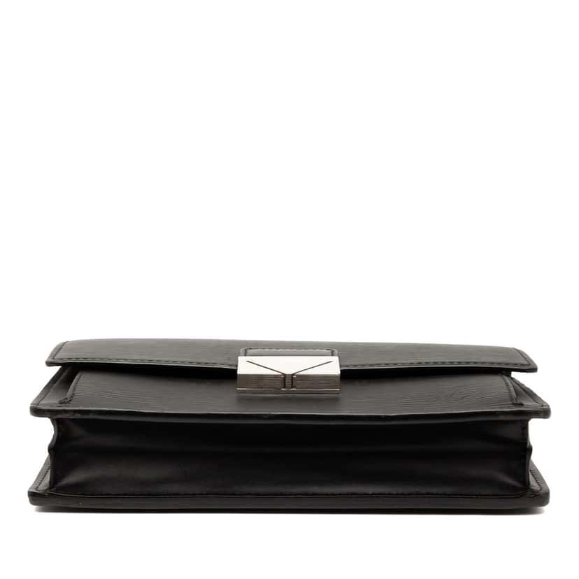 Louis Vuitton Epi Pochette Thames Black Leather Good condition - Inside View