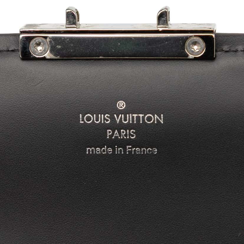 Louis Vuitton Epi Pochette Thames Black Leather Good condition - Box View