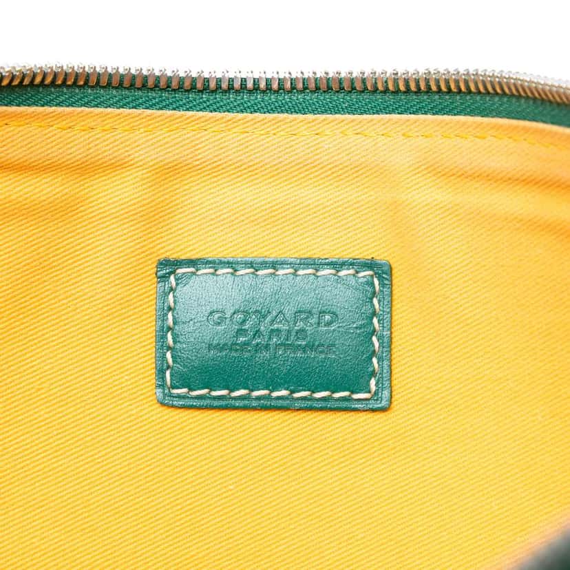 Goyard Goyardine Senat GM Green Canvas Good condition - Box View