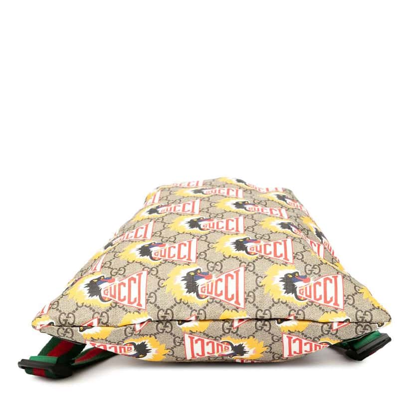 Gucci Childrens GG Supreme Baboon Backpack Brown Canvas Good condition - Inside View