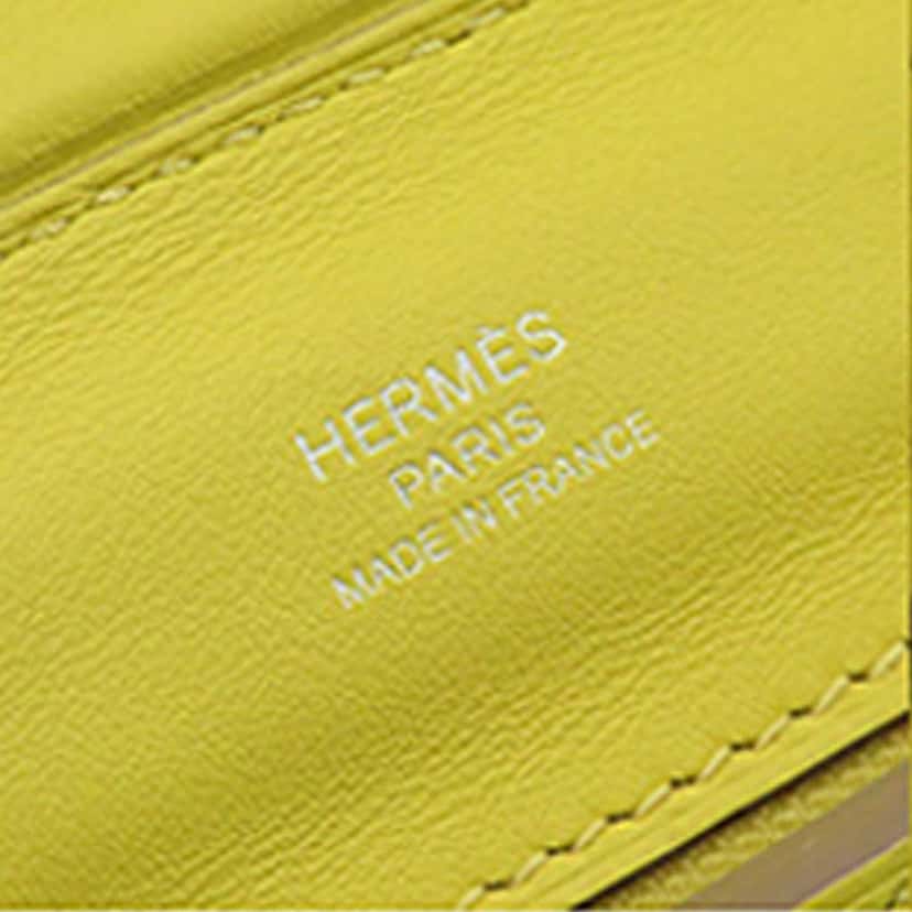 Hermès Evercolor and Swift 24/24 21 Yellow Leather Good condition - Box View