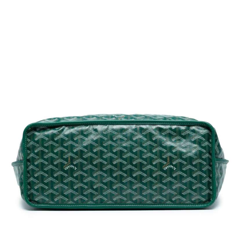 Goyard Goyardine Reversible Anjou PM Green Canvas Good condition - Inside View