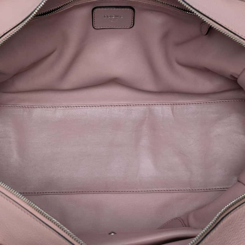 Loewe Leather Amazona 36 Purple Leather Good condition - Model View