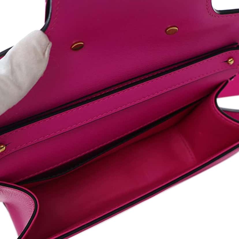 Valentino Small Calfskin VLogo Loco Satchel Pink Leather Good condition - Box View