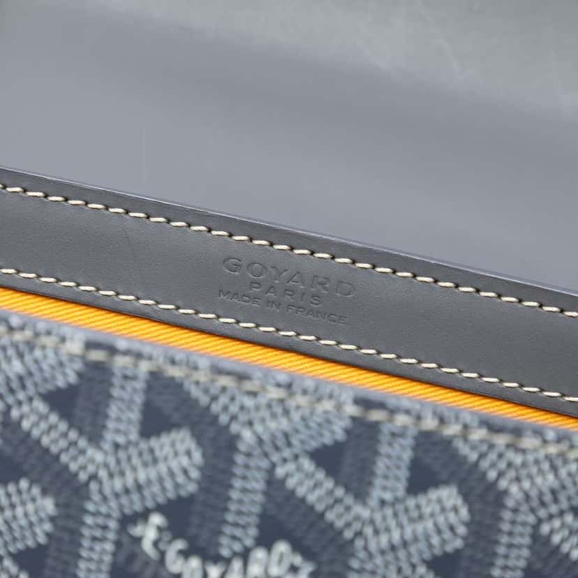 Goyard Goyardine Saigon Structured PM Grey Canvas Good condition - Box View