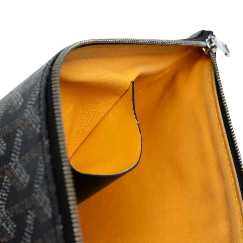 Goyard Goyardine Senat MM Black Canvas Good condition - Box View