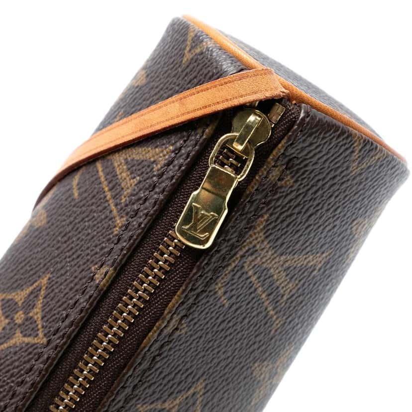Louis Vuitton Monogram Papillon Pochette Brown Good condition - Box View