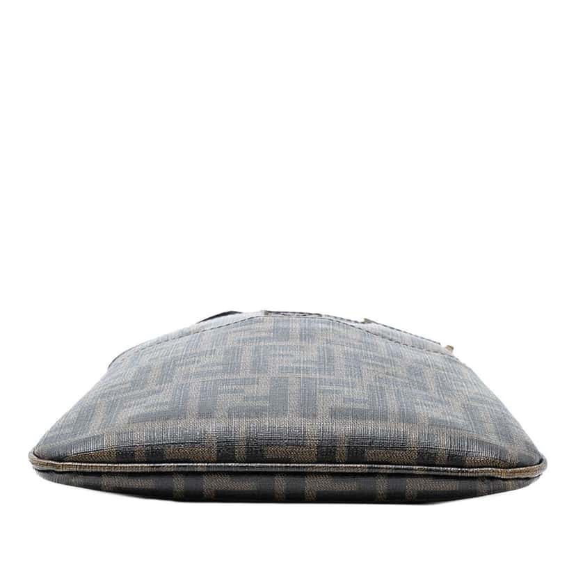 Fendi Zucca Coated Canvas Crossbody Brown Canvas Good condition - Inside View