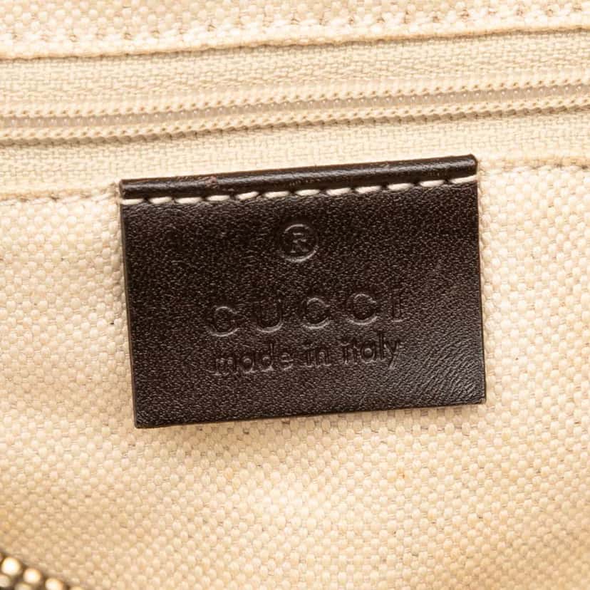 Gucci GG Canvas Sukey Tote Brown Canvas Good condition - Box View