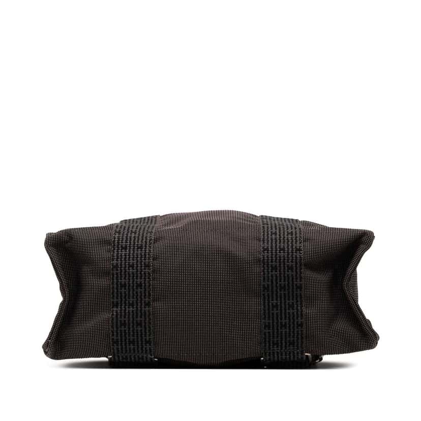 Hermès Canvas Herline Backpack MM Grey Canvas Good condition - Inside View