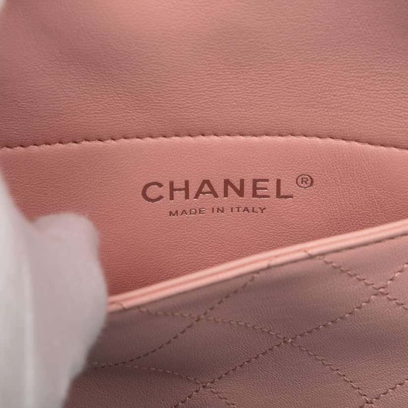 Chanel Medium Tricolor PVC and Lambskin Coco Splash Shopping Tote Blue Good condition - Box View