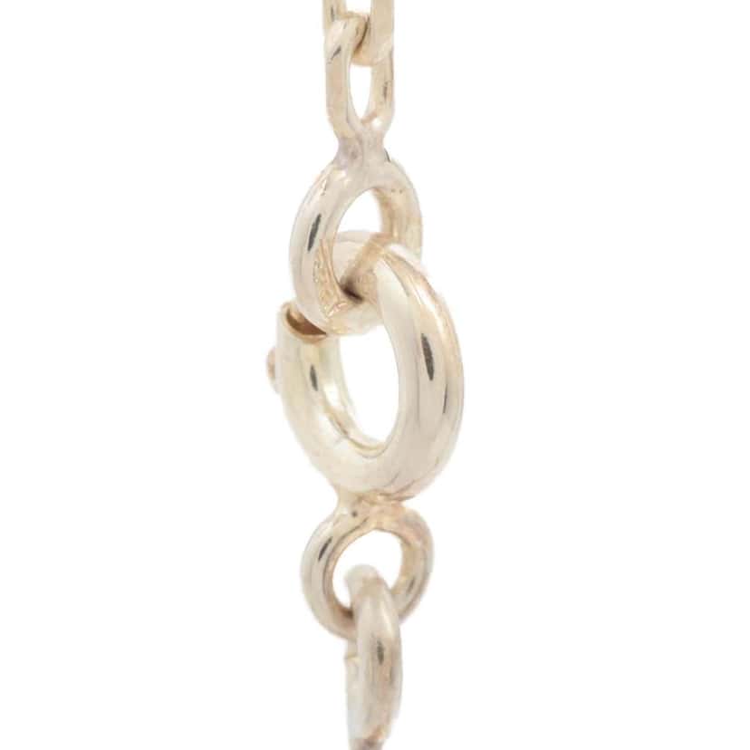 Hermès Sterling Silver Evelyne Eclipse Pendant Necklace Silver Silver Good condition - Model View