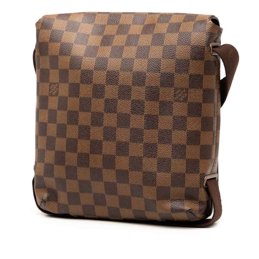 Louis Vuitton Damier Ebene Brooklyn PM Brown Good condition - Back View