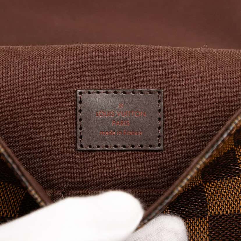Louis Vuitton Damier Ebene Brooklyn PM Brown Good condition - Box View