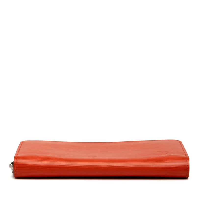 Louis Vuitton Epi Zippy Long Wallet Orange Leather Good condition - Inside View
