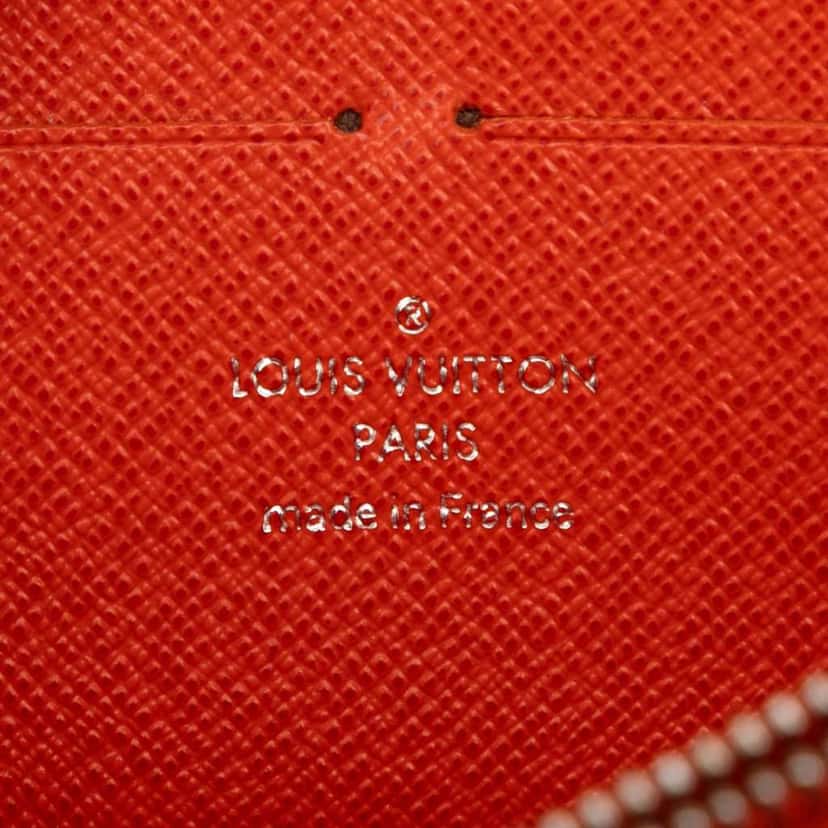 Louis Vuitton Epi Zippy Long Wallet Orange Leather Good condition - Box View