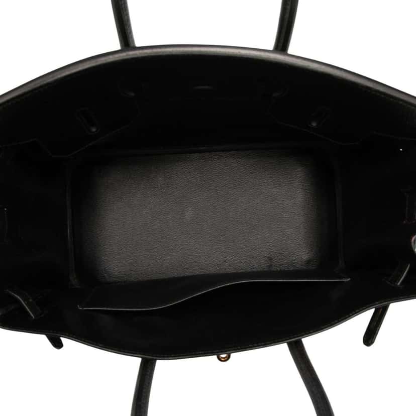 Hermès Ardennes Birkin Retourne 35 Black Leather Good condition - Model View