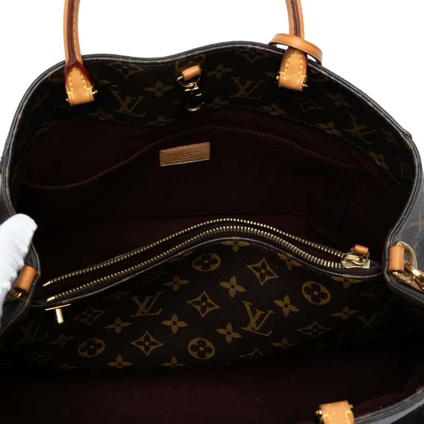 Louis Vuitton Monogram Montaigne GM Brown Good condition - Model View