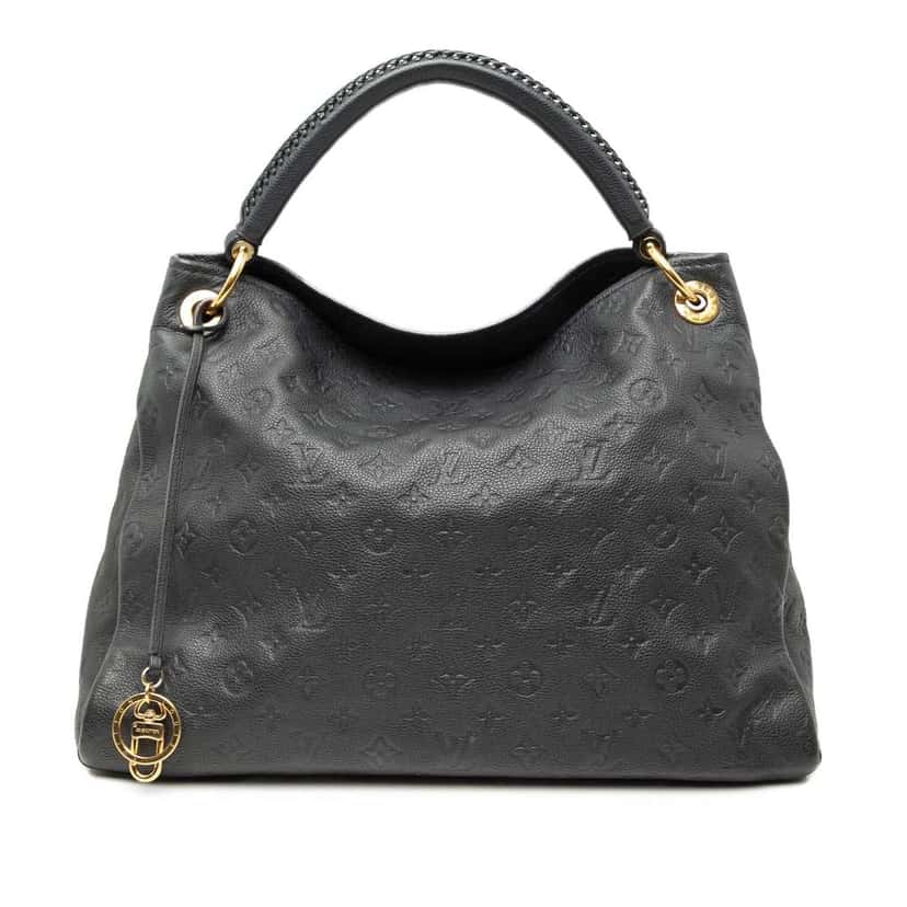 Louis Vuitton Monogram Empreinte Artsy MM Black Leather Good condition - Front View