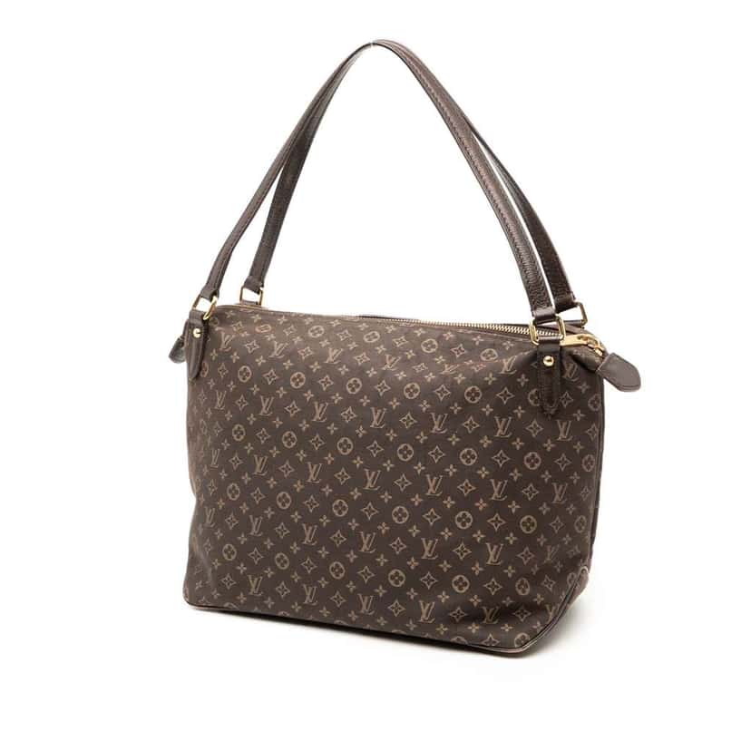 Louis Vuitton Monogram Mini Lin Idylle Ballade MM Brown Canvas Good condition - Back View