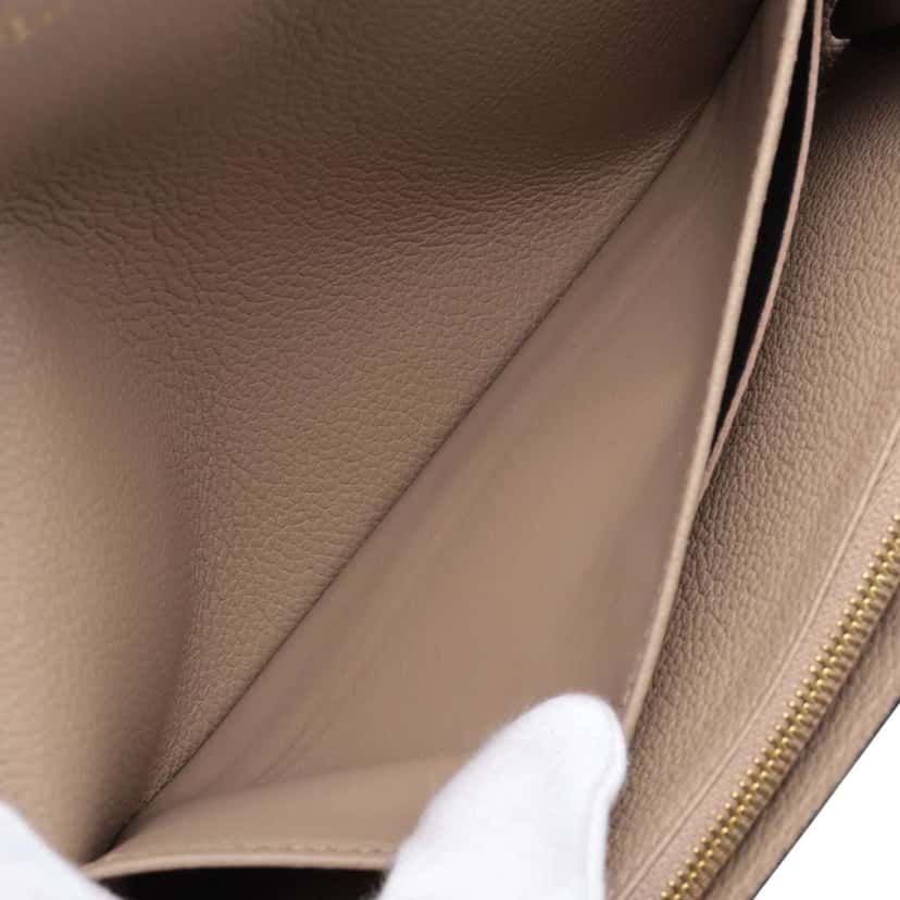 Louis Vuitton Bicolor Monogram Empreinte Sarah Wallet Brown Leather Good condition - Model View