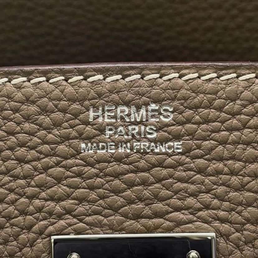 Hermès Togo Birkin Retourne 30 Brown Leather Good condition - Box View