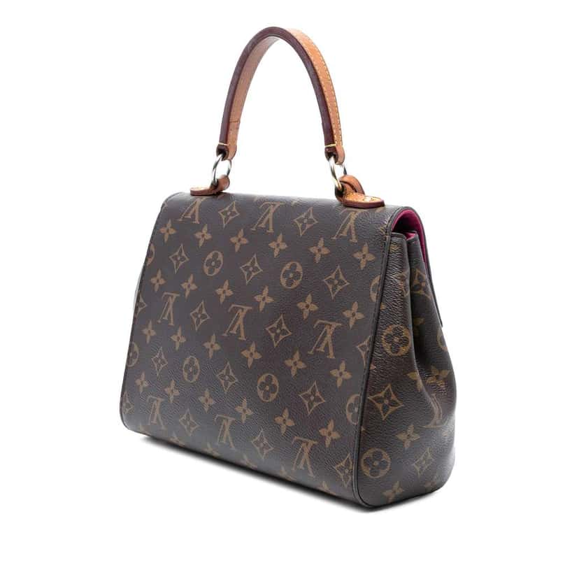 Louis Vuitton Monogram Cluny BB Brown Good condition - Back View