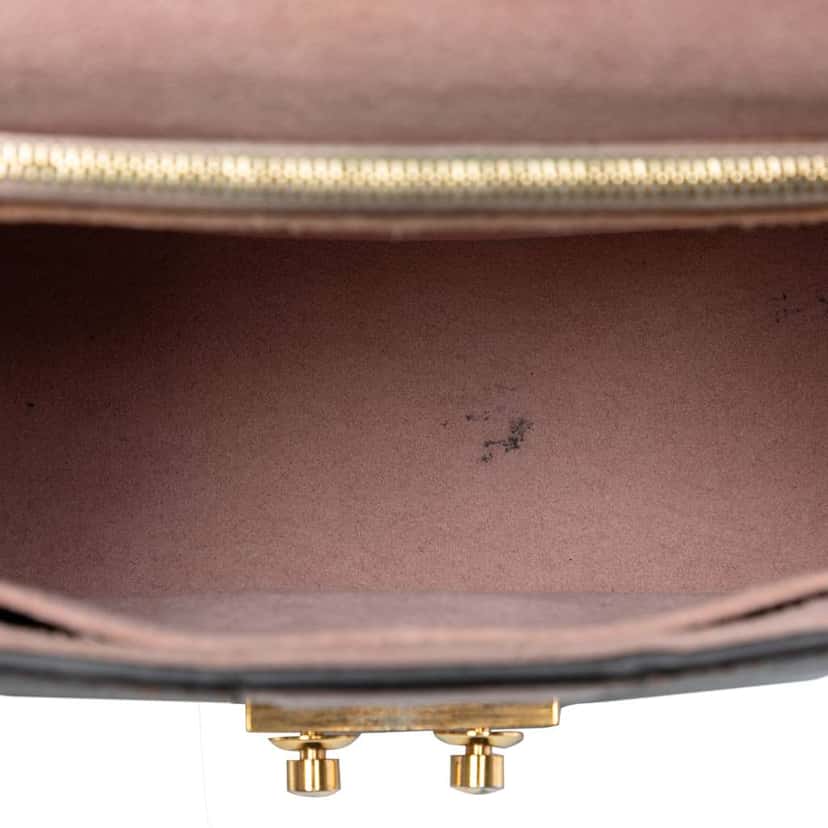 Louis Vuitton Damier Ebene Cuir Taurillon Wight Brown Very good condition - Model View