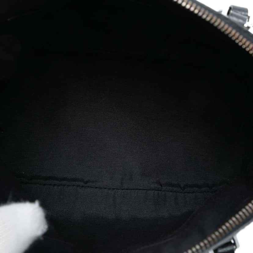 Gucci Mini Leather Web Dome Satchel Black Leather Good condition - Model View